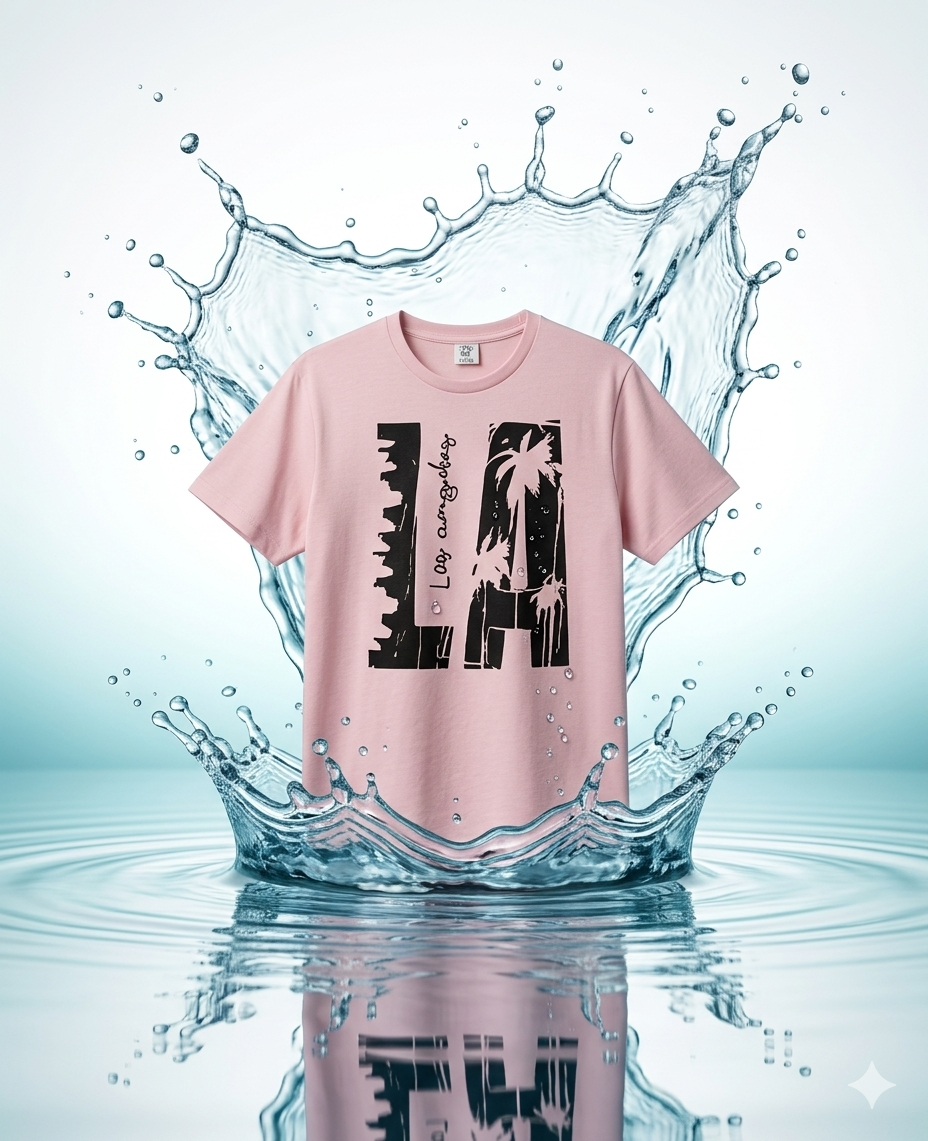 T-shirt LA Palm Streetwear Unisexe en Coton – LAROULAND