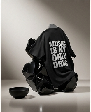 T-shirt Meme Music Is My Drug