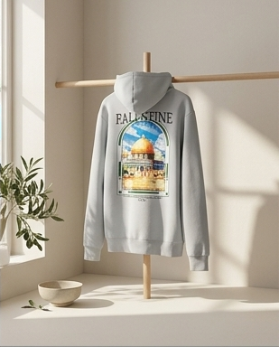 Hoodie Palestine Streetwear Unisexe – Sweat à Capuche LAROULAND