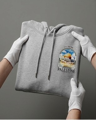 Hoodie Palestine Streetwear Unisexe – Sweat à Capuche LAROULAND