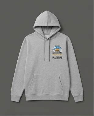 Hoodie Palestine Streetwear Unisexe – Sweat à Capuche LAROULAND