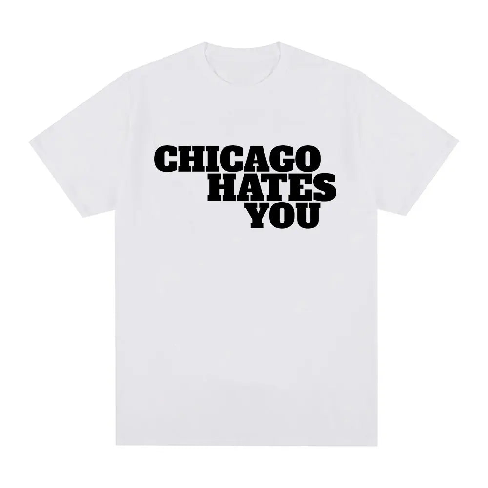 T-Shirt Streetwear Rap Chicago Oversize – Style Hip-Hop Urbain