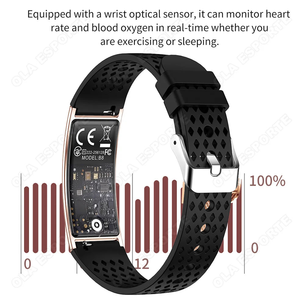 Smart Bracelet Fitness 2026 – Montre Connectée Sport & Santé