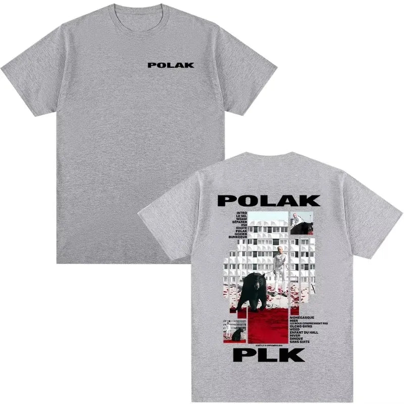 T‑shirt Streetwear Rap Oversize – Graphique Vintage en Coton