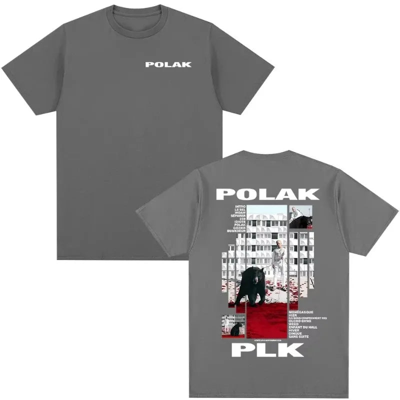 T‑shirt Streetwear Rap Oversize – Graphique Vintage en Coton