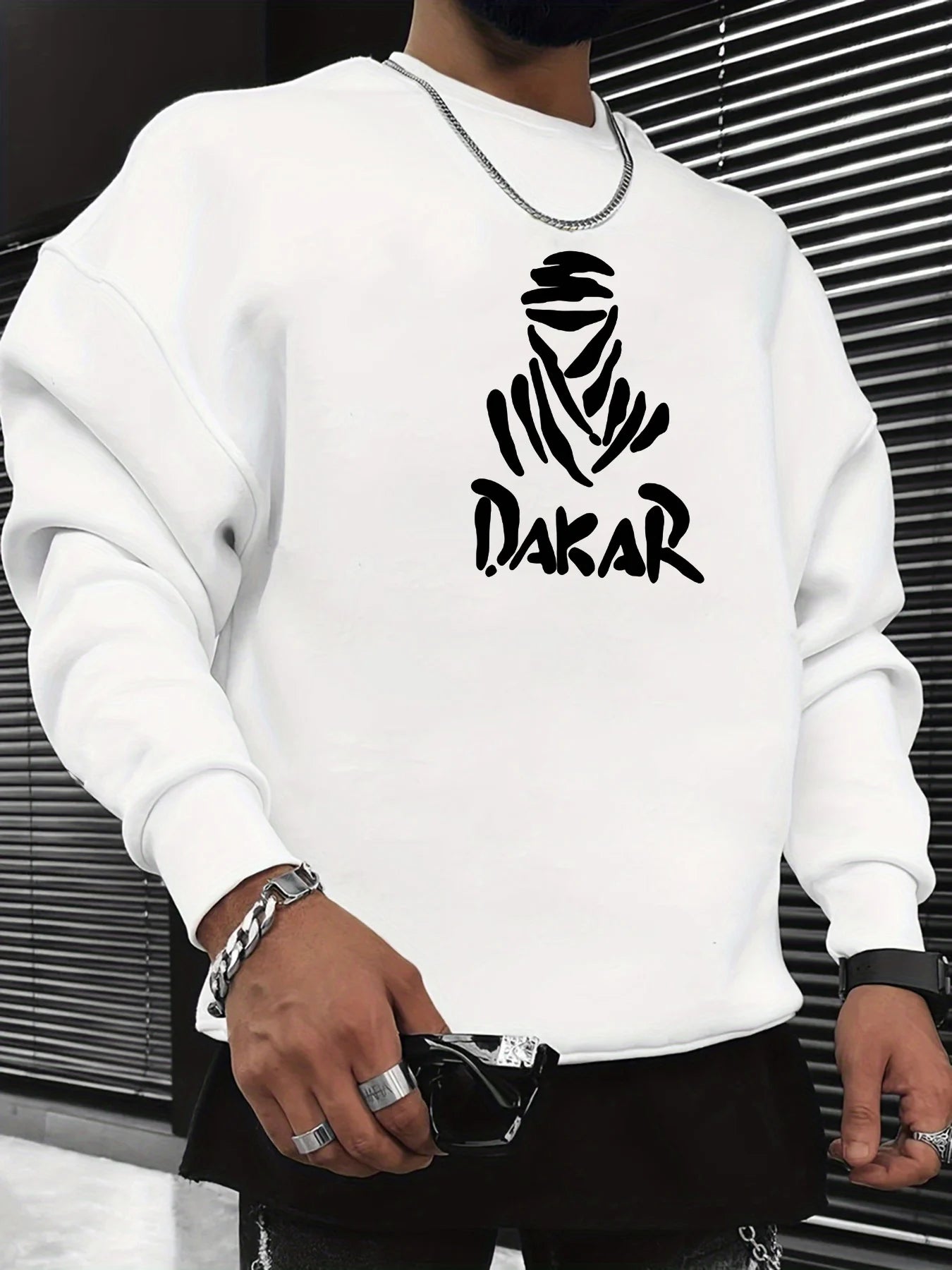 Sweat Apex "Brave" – Crewneck Thermique Velours Mentality