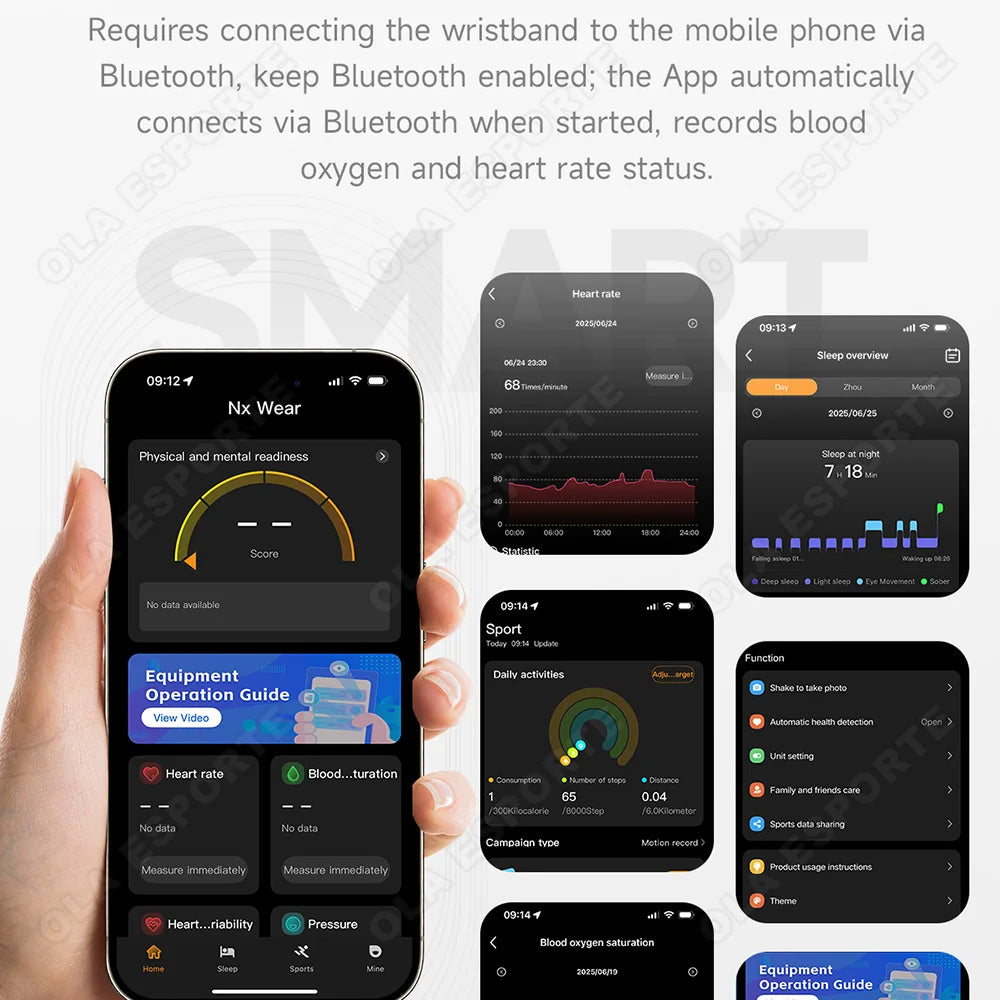Smart Watch Ultra 2026 – Montre Connectée Sport & Santé