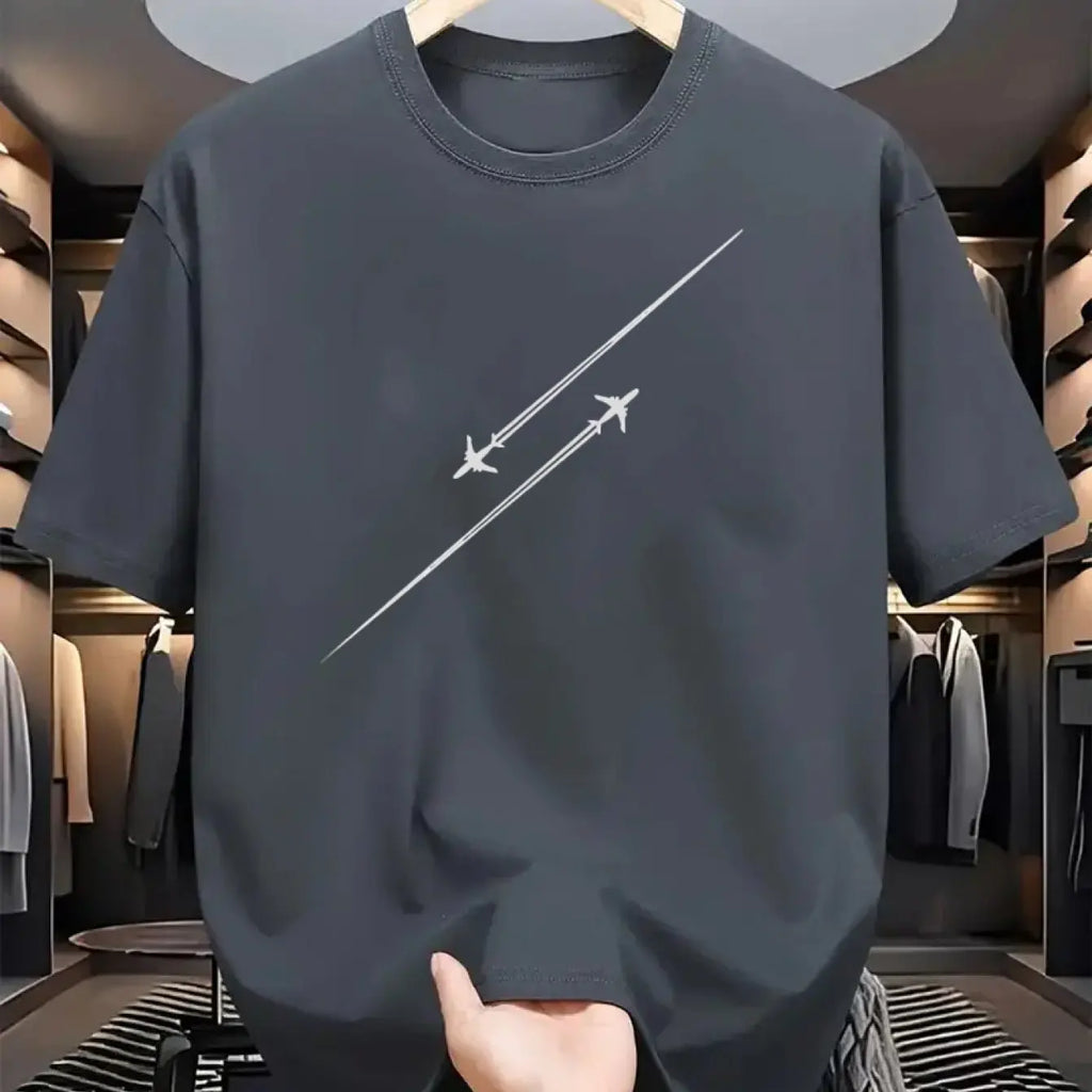 T-Shirt Homme Flight Path – 100 % Coton & Esprit Voyage