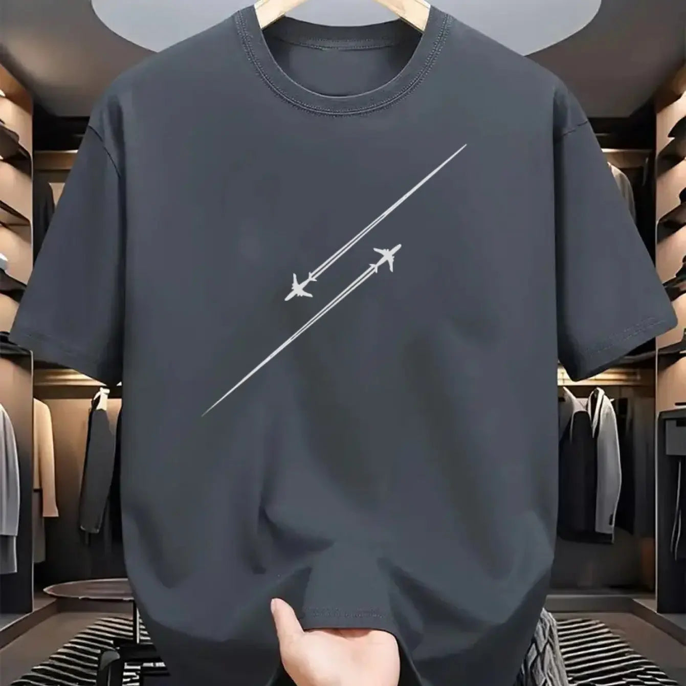 T-Shirt Homme Flight Path – 100 % Coton & Esprit Voyage