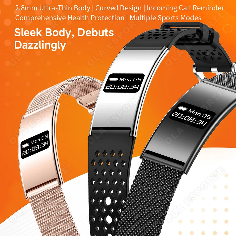 Smart Bracelet Fitness 2026 – Montre Connectée Sport & Santé