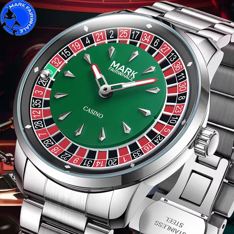 Montre Apex "Fortune" – Édition Diamond & Cadran Rotatif Mentalit
