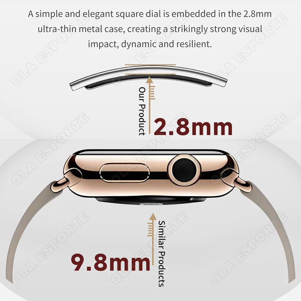 Smart Watch Ultra 2026 – Montre Connectée Sport & Santé