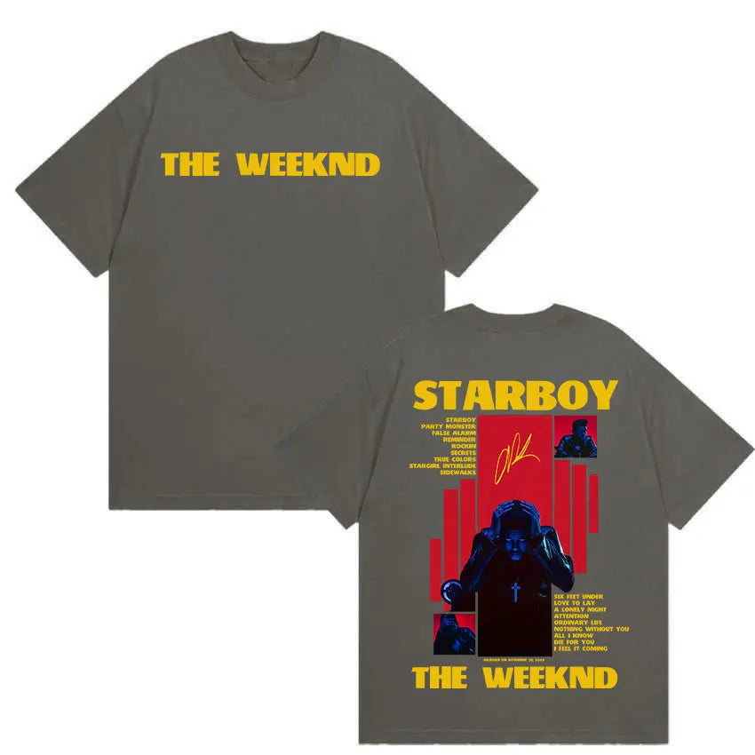 T-Shirt Gothique Pop Urbaine Y2K – Streetwear Hip-Hop Rétro