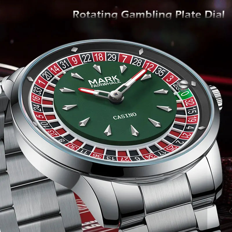 Montre Apex "Fortune" – Édition Diamond & Cadran Rotatif Mentalit