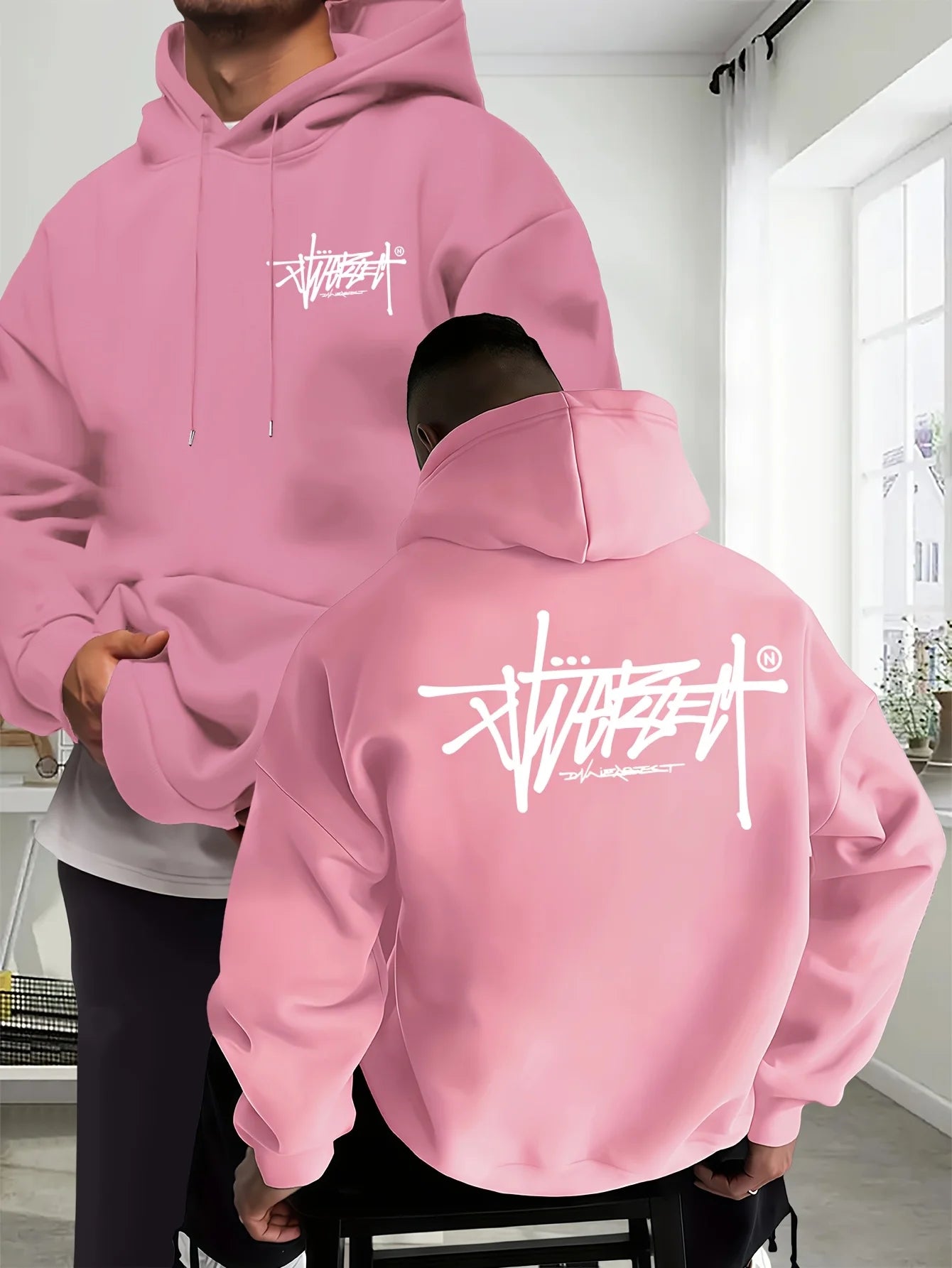 Hoodie Streetwear Unisexe 2026 – Sweat à Capuche Casual & Confort