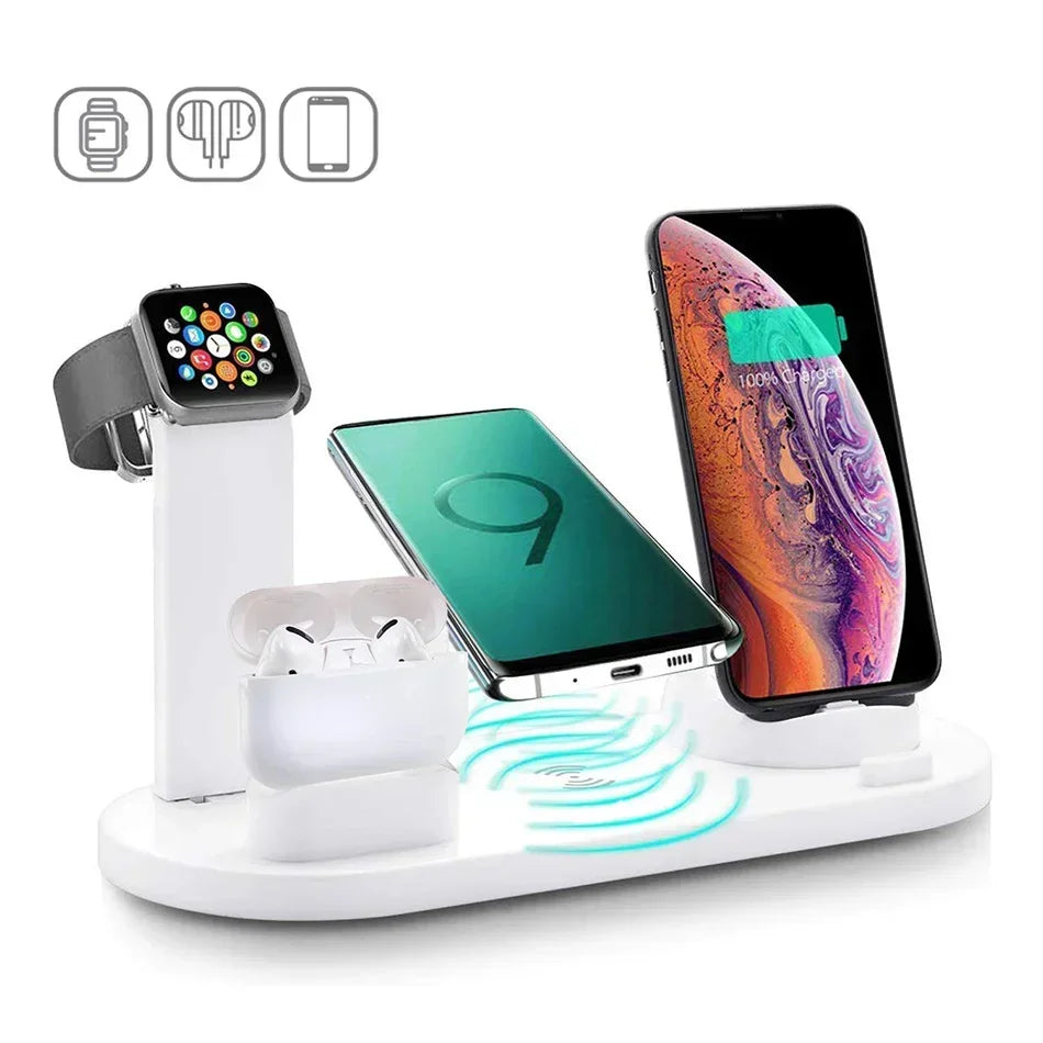 Station de Charge Sans Fil 7-en-1 100W – Compatible iPhone, Apple Watch & AirPods