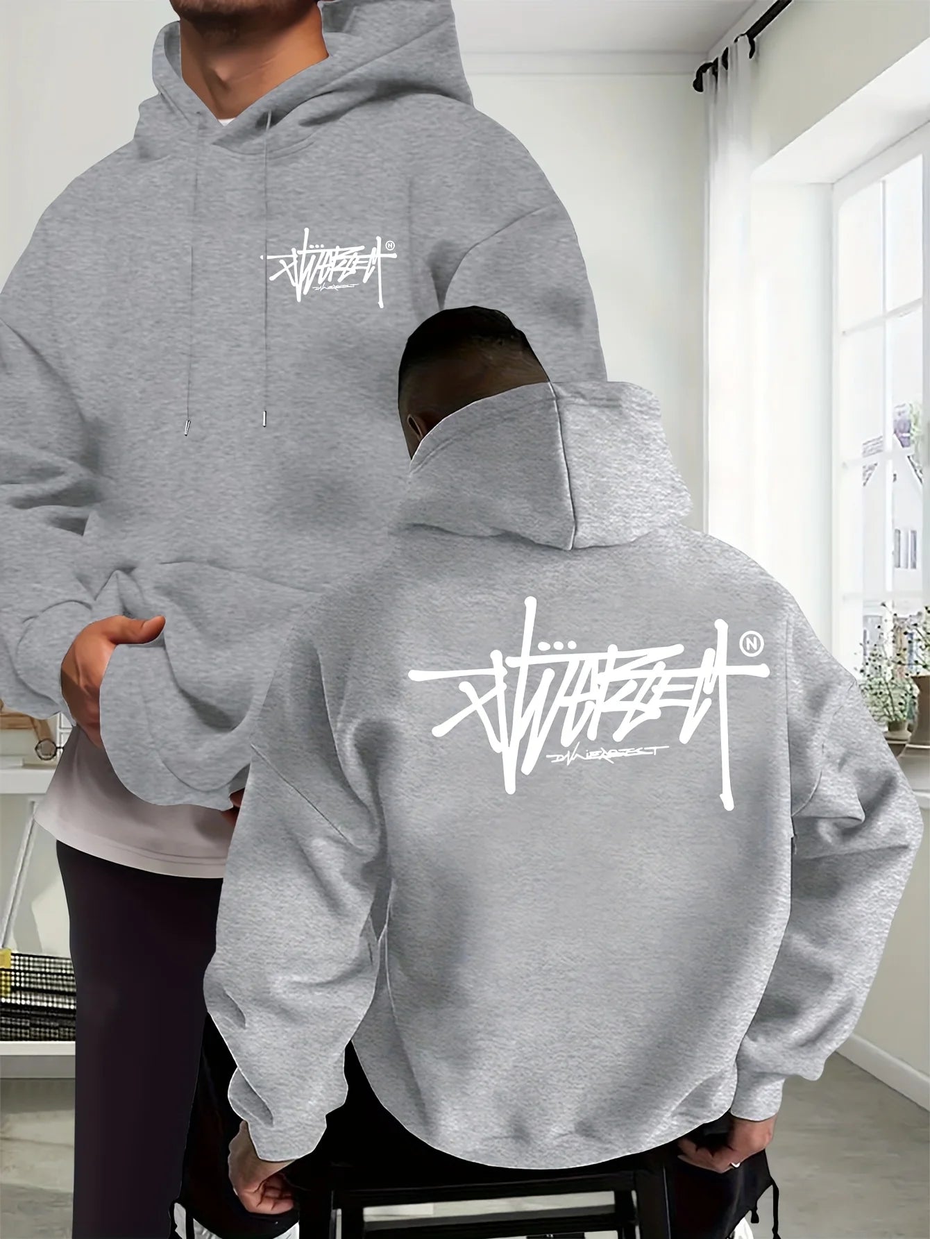 Hoodie Graffiti Oversize Unisexe
