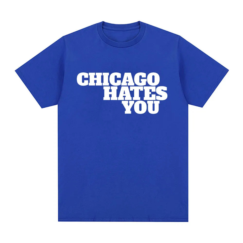 T-Shirt Streetwear Rap Chicago Oversize – Style Hip-Hop Urbain