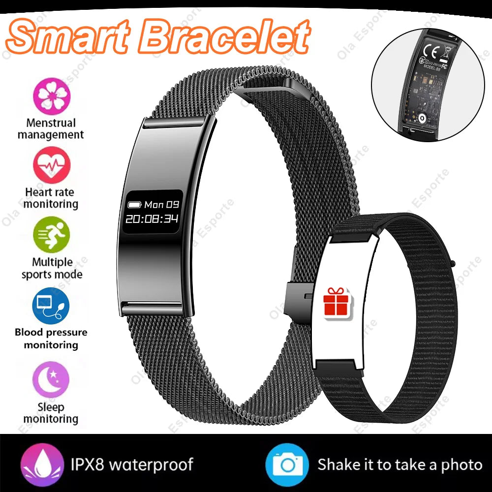 Smart Bracelet Fitness 2026 – Montre Connectée Sport & Santé