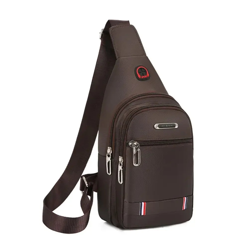 Urbanis™ CrossBag  Sac Bandoulière Homme Premium avec Port USB