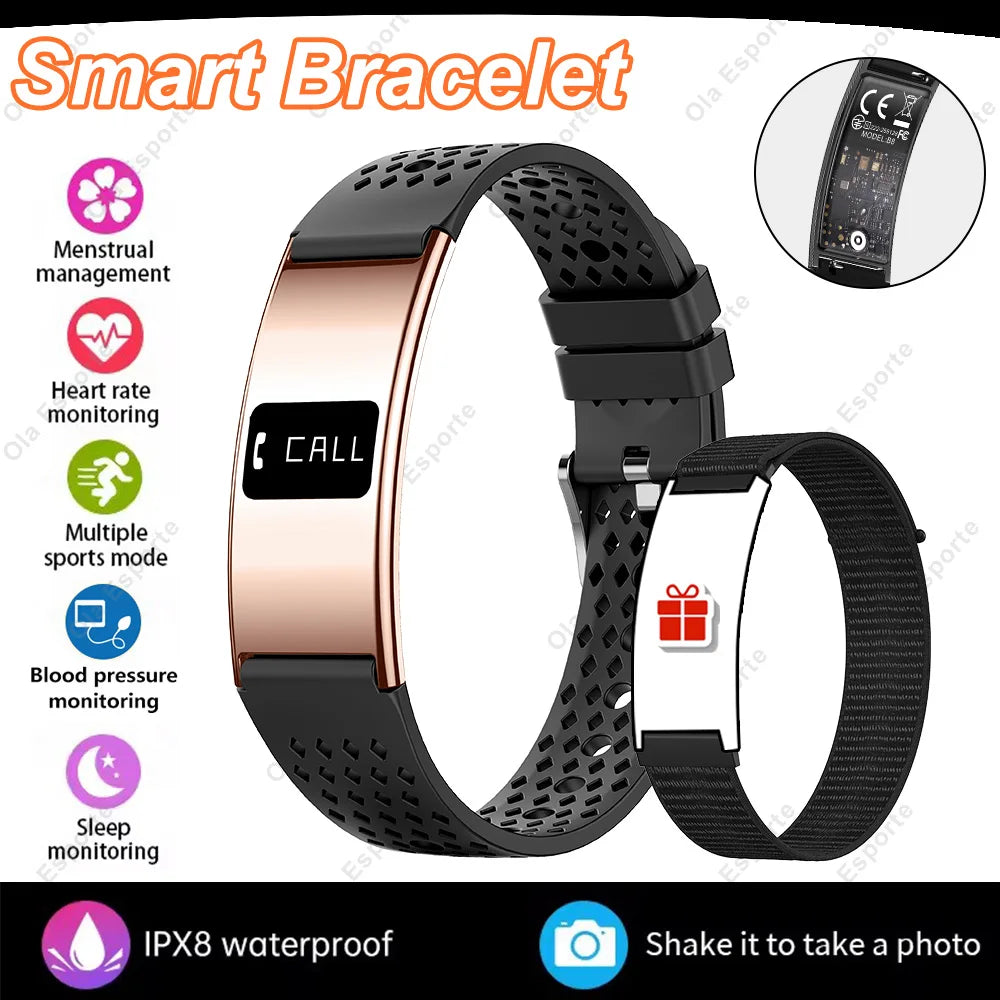 Smart Bracelet Fitness 2026 – Montre Connectée Sport & Santé