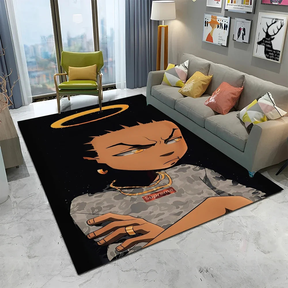 Tapis Hip Hop Rapper Étoile - Décor Chambre Salon