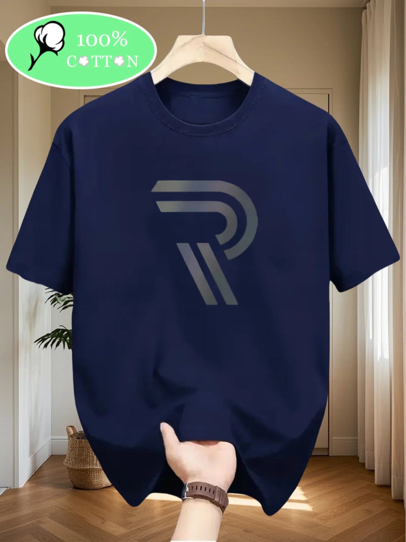 T-Shirt Homme Smiley – 100% Coton Confort & Style Casual