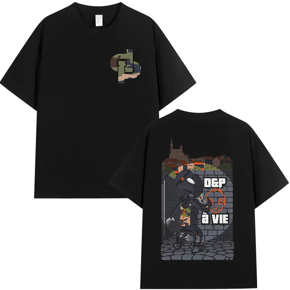 T-Shirt Oversize Rap Urbain – Streetwear Hip-Hop Coton Premium
