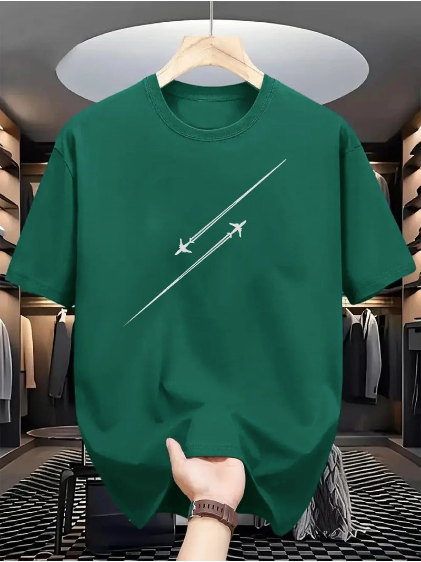 T-Shirt Homme Flight Path – 100 % Coton & Esprit Voyage