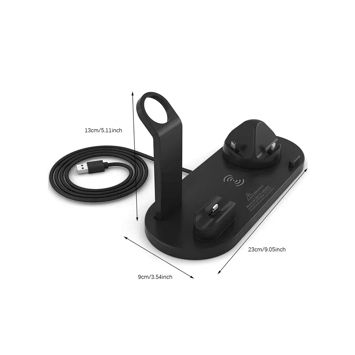 Station de Charge Sans Fil 7-en-1 100W – Compatible iPhone, Apple Watch & AirPods