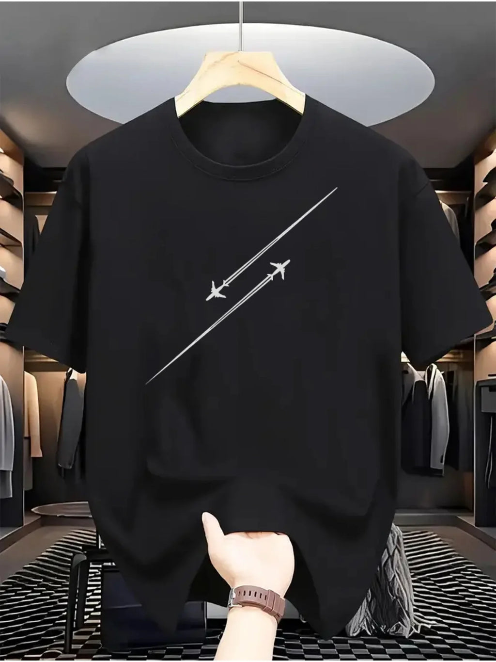 T-Shirt Homme Flight Path – 100 % Coton & Esprit Voyage