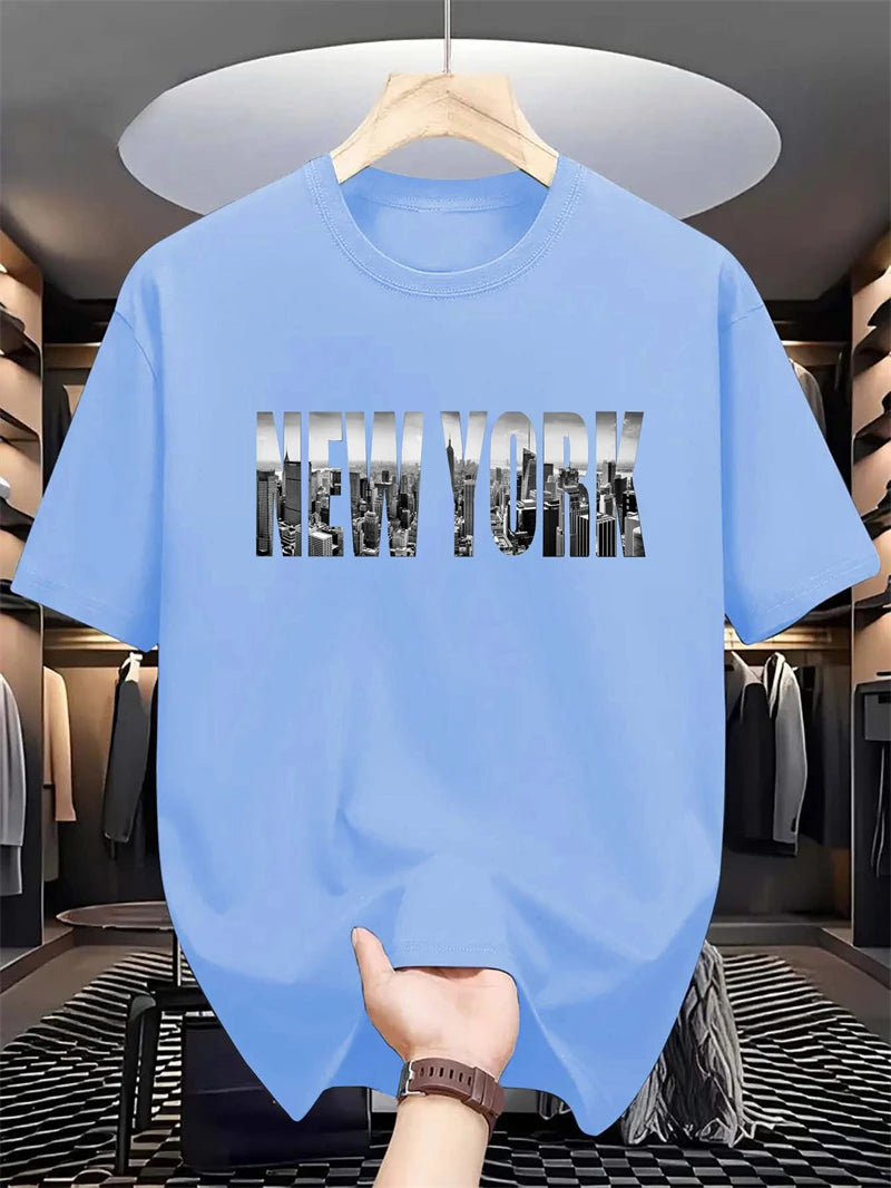 T-Shirt New York Street – Impression 3D Loose & Style Hip-Hop