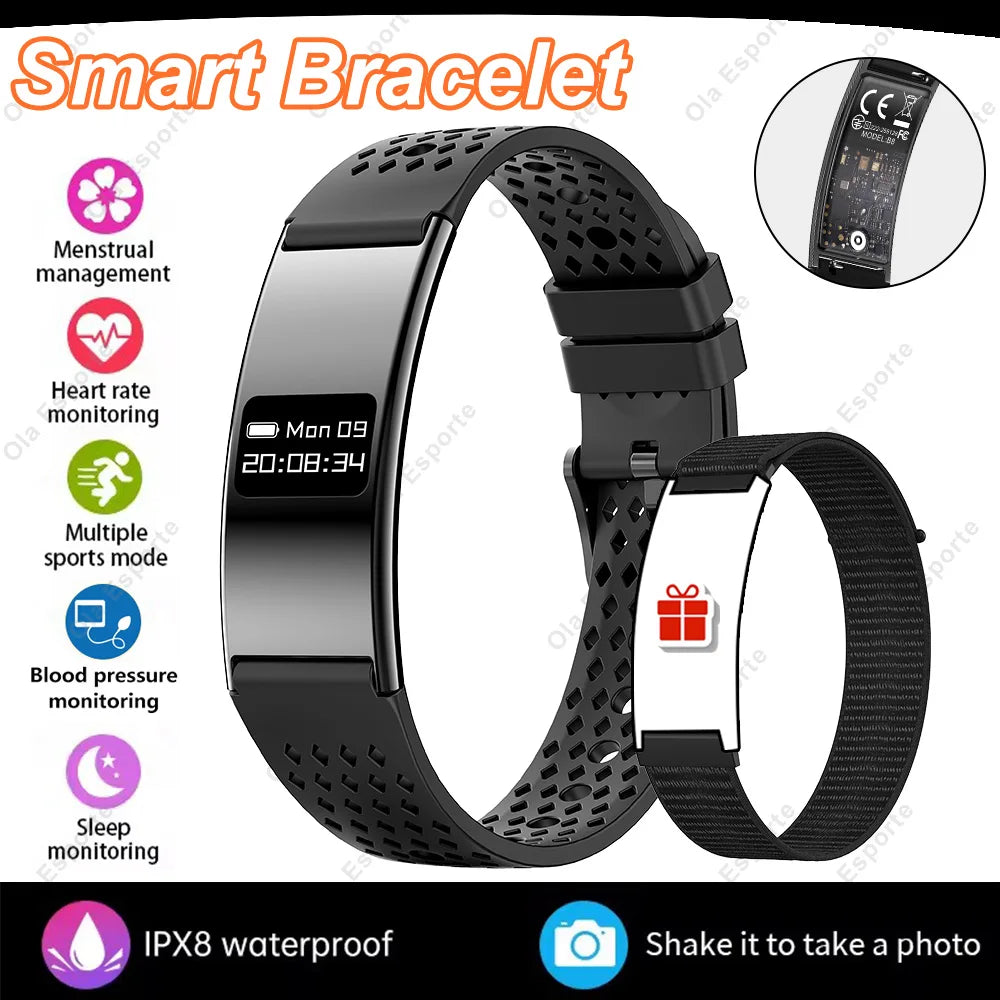 Smart Bracelet Fitness 2026 – Montre Connectée Sport & Santé