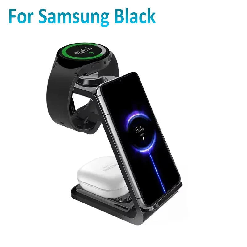 Chargeur Sans Fil 3-en-1 100W MagSafe Fast Charge