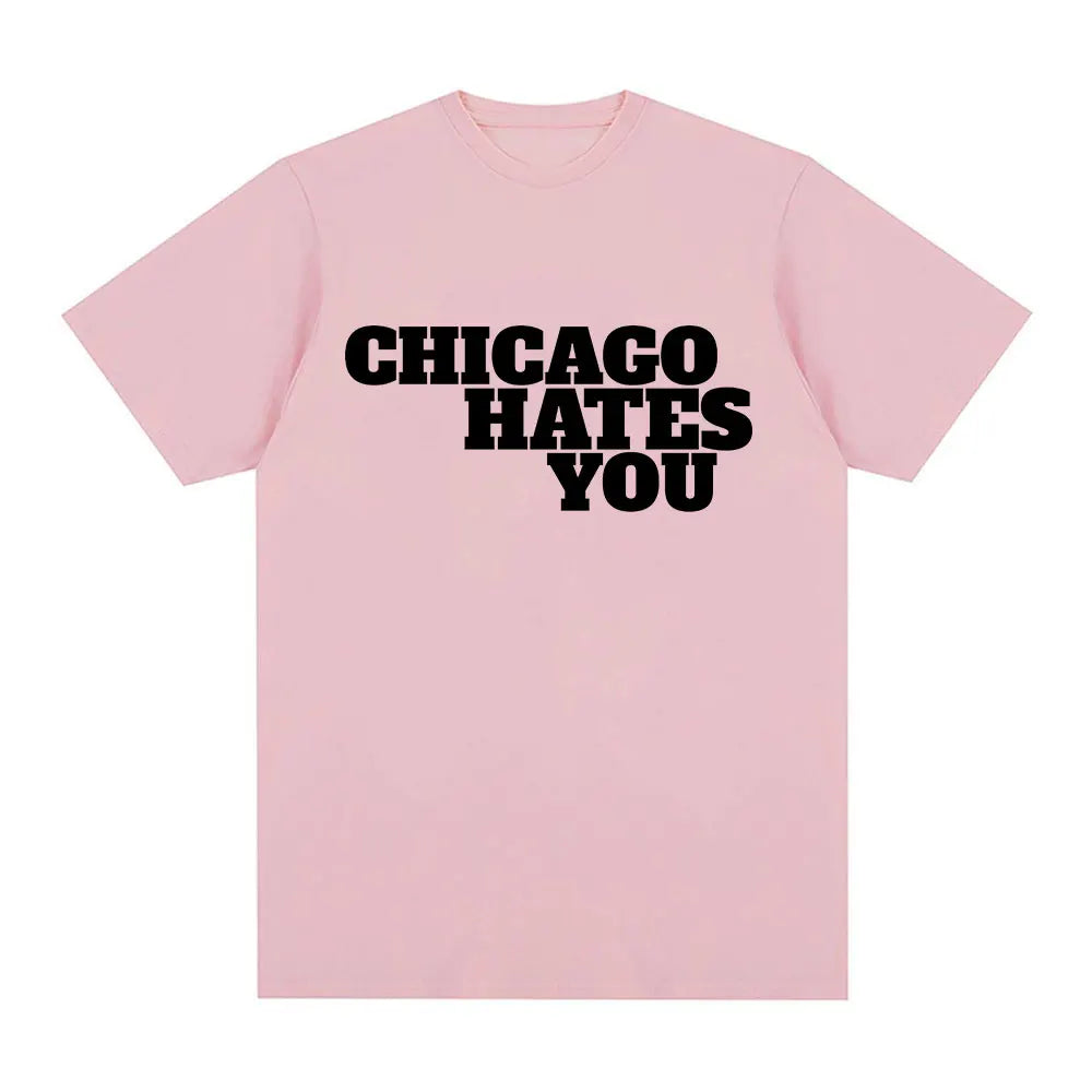 T-Shirt Streetwear Rap Chicago Oversize – Style Hip-Hop Urbain