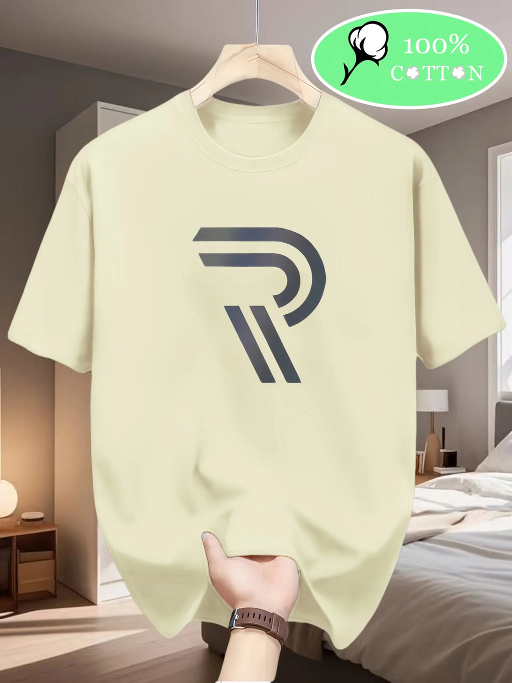 T-Shirt Homme Smiley – 100% Coton Confort & Style Casual