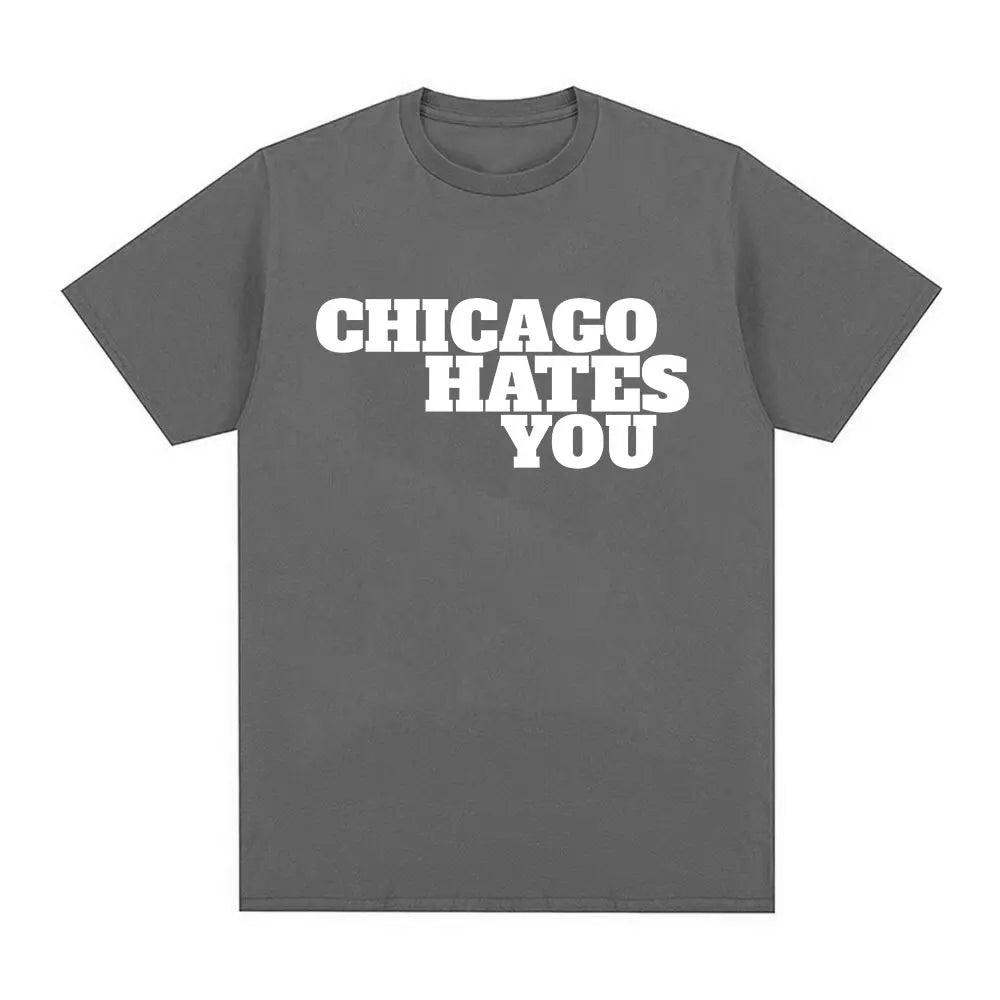 T-Shirt Streetwear Rap Chicago Oversize – Style Hip-Hop Urbain