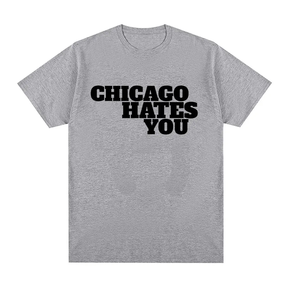 T-Shirt Streetwear Rap Chicago Oversize – Style Hip-Hop Urbain