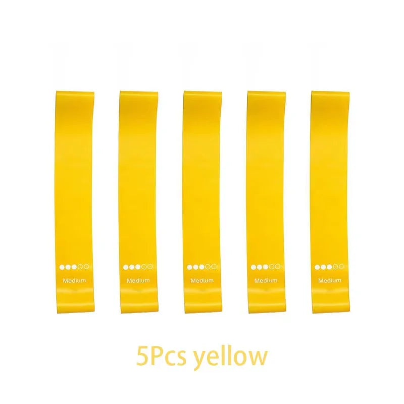 FlexPro™ 5 Band Set  Set de 5 Bandes de Résistance TPE pour Fitness et Pilates