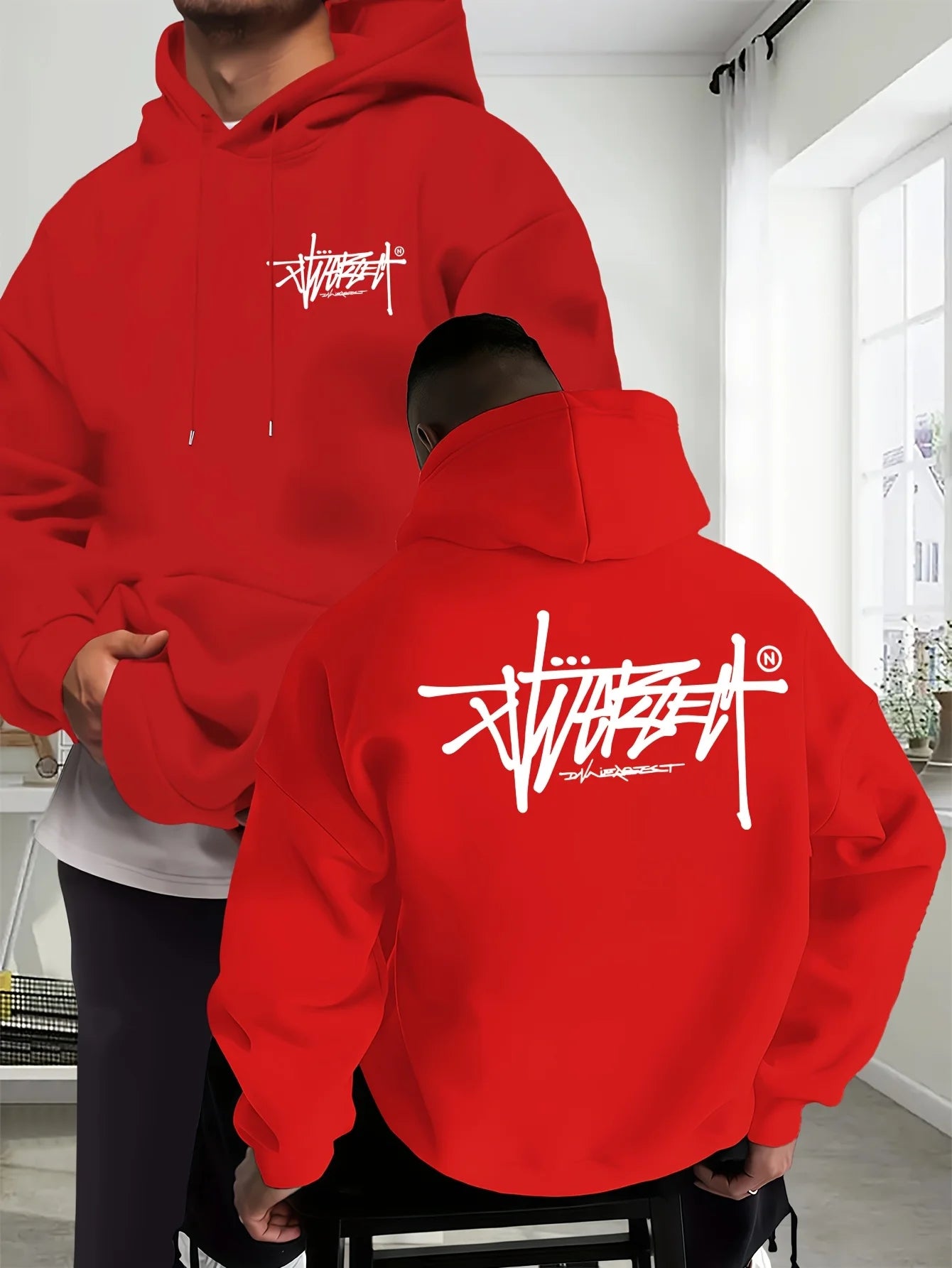 Hoodie Streetwear Unisexe 2026 – Sweat à Capuche Casual & Confort