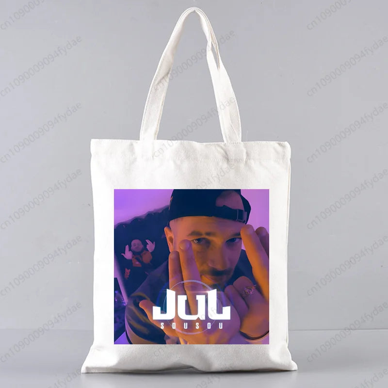 Sac tote en canvas résistant, léger et grande capacité.