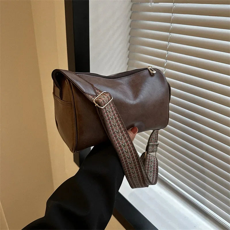 Auréline™ Boston Vintage  Sac Boston Femme en Similicuir Vintage