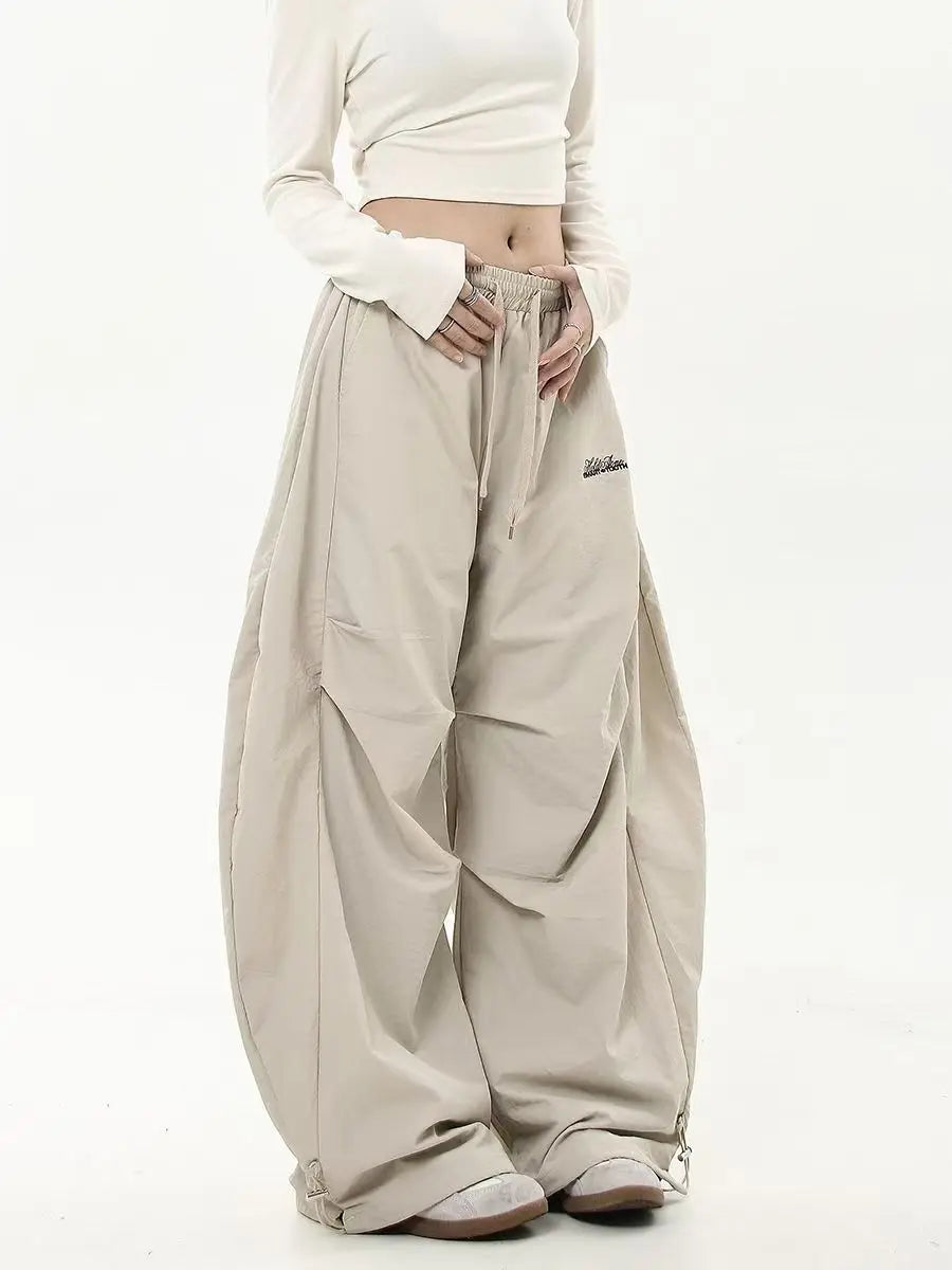 Pantalon Cargo Femme Taille Basse - Style Y2K Hip Hop Streetwear