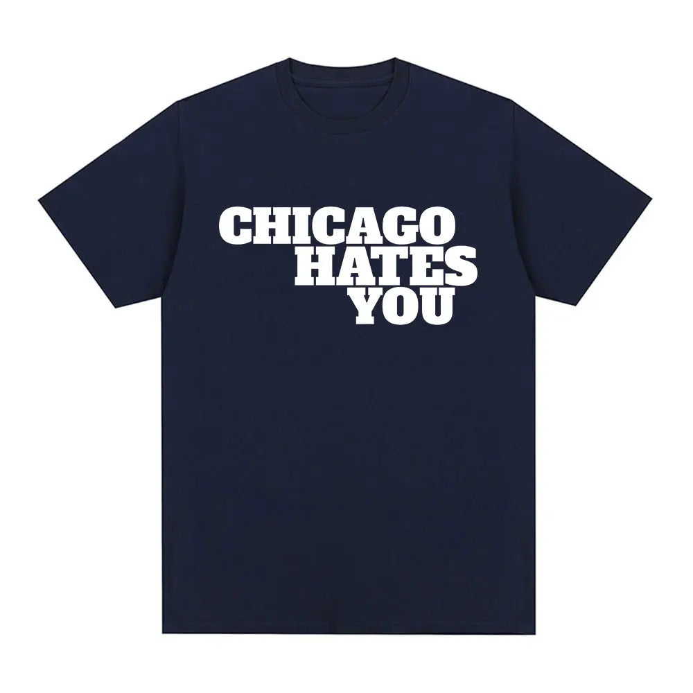 T-Shirt Streetwear Rap Chicago Oversize – Style Hip-Hop Urbain