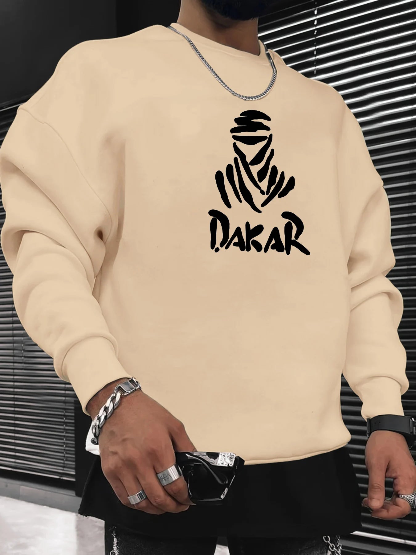 Sweat Apex "Brave" – Crewneck Thermique Velours Mentality