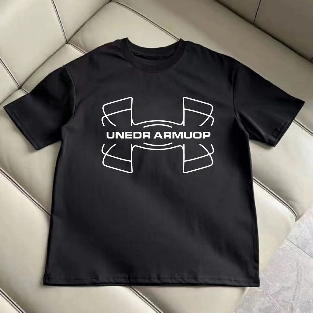 T-Shirt Streetwear Paris Noir Unisexe Oversize
