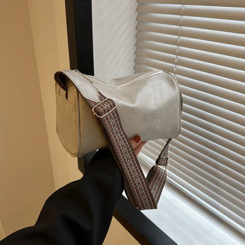 Auréline™ Boston Vintage  Sac Boston Femme en Similicuir Vintage