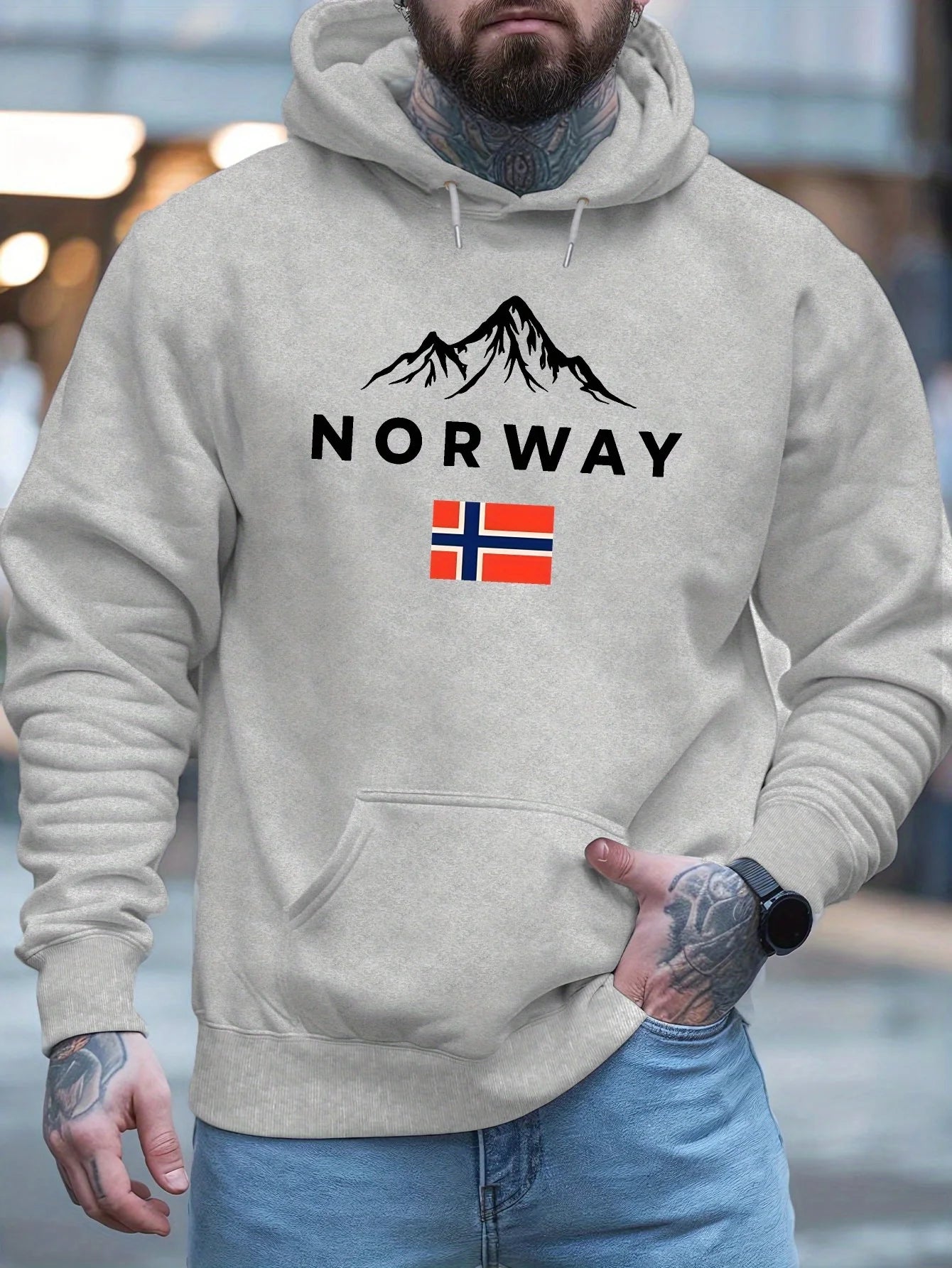 Hoodie Apex "Norway Edition" – Résistance & Force Mentality