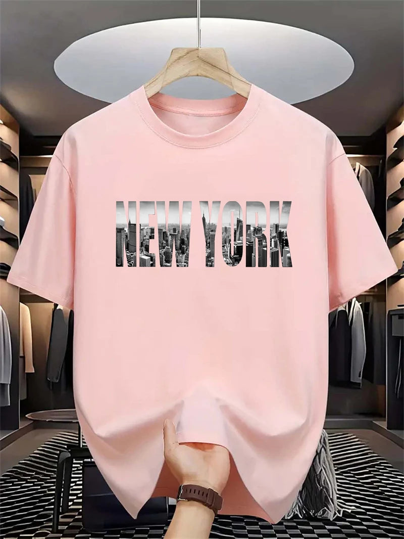 T-Shirt New York Street – Impression 3D Loose & Style Hip-Hop