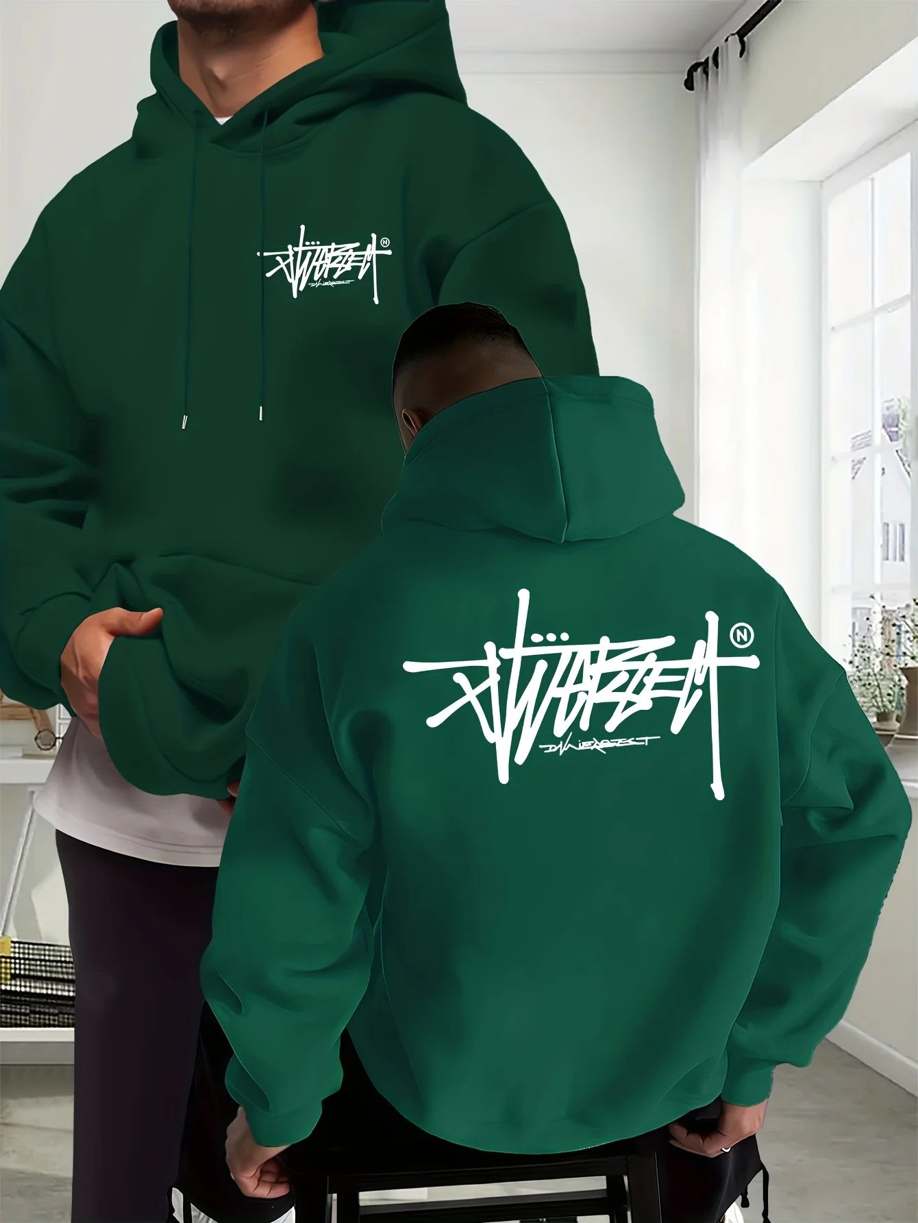 Hoodie Streetwear Unisexe 2026 – Sweat à Capuche Casual & Confort